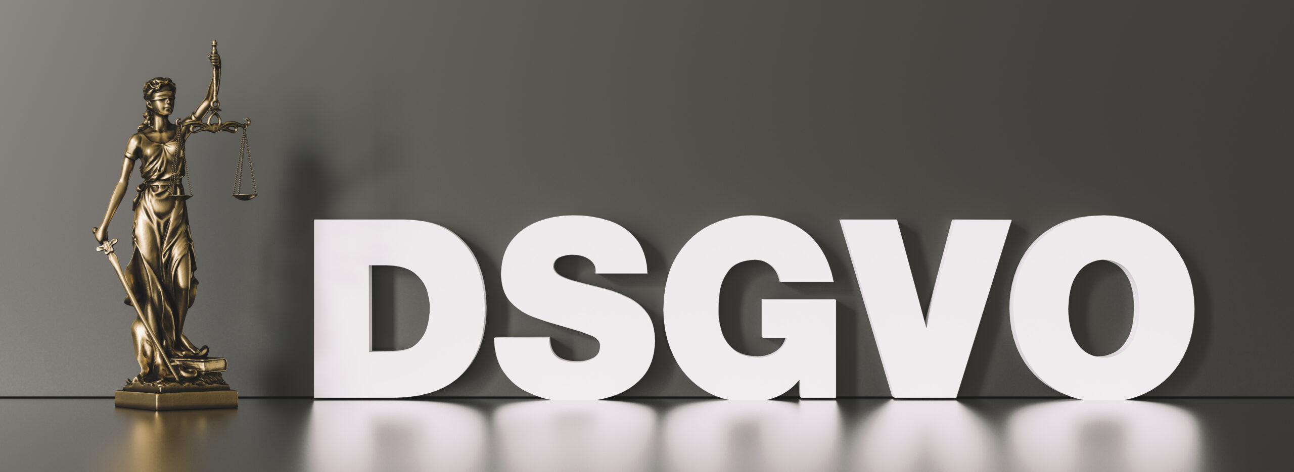 Dsgvo,Basic,Data,Protection,Regulation,Concept,With,The,Statue,Of